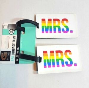 💘☃️🆕️ GForce "Mrs. Mrs." Luggage Tags